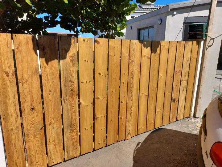 Portail en bois Saint-Louis