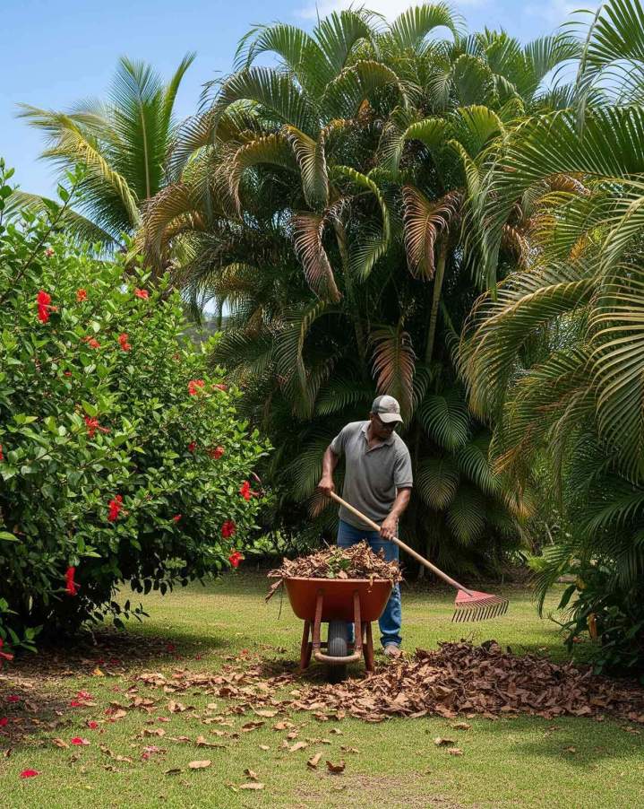 Entretien espace vert par un paysagiste Saint-Louis